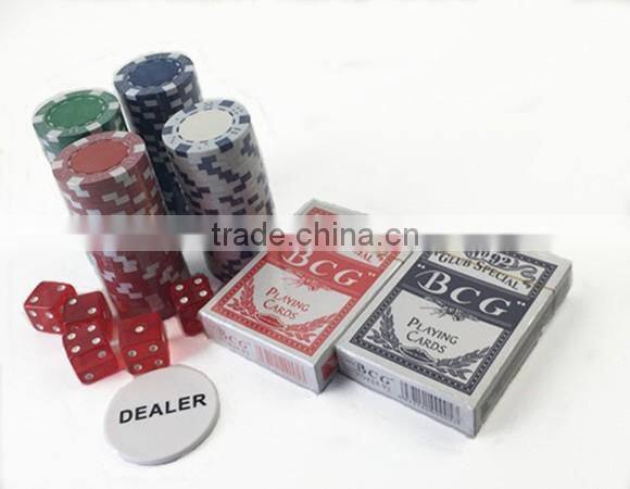 Trademark Poker 500pc 11.5g Casino Ace Poker Chips Set in aluminum case