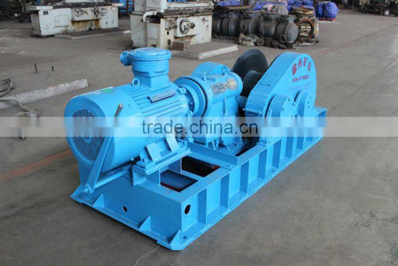 140KN low speed hydraulic electric winch
