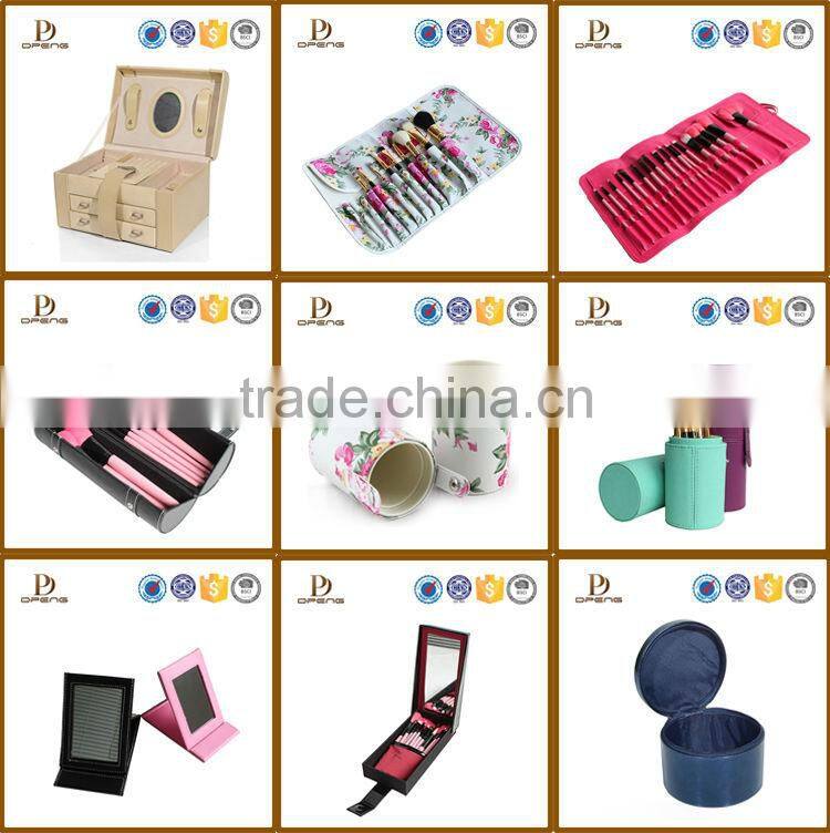 2015 Most popular best price pu leather jewelry box for ring necklace bracelet set earring