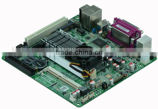 Atom D525 DC12V POS machines motherboard mini ITX M58_D52