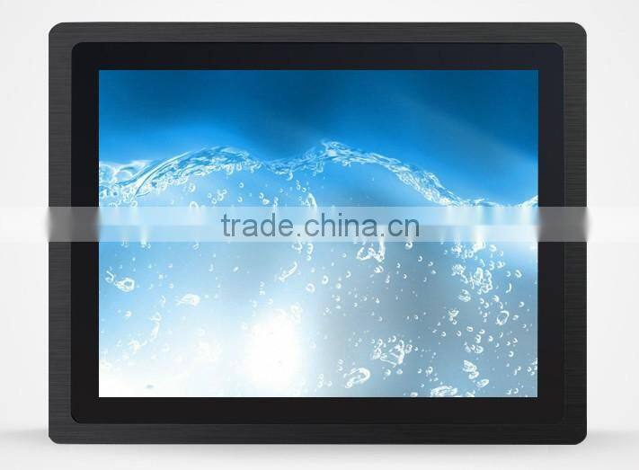 15 inch front panel IP65 industrial touch pc