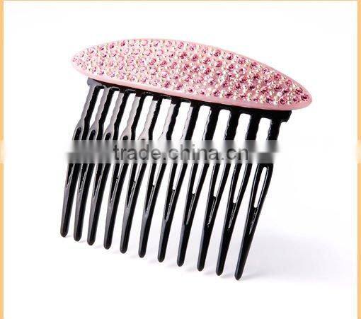 Fashion rhinestone handmade hair combs