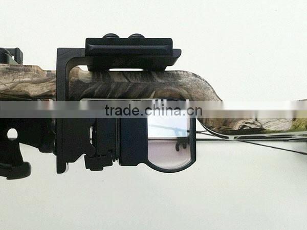 RL Archery Mini CNC Machined Bow Sight Mount Red Dot Laser Reflex Sight Scope Bracket fit Mathews Bowtech Bear all Compund Bow