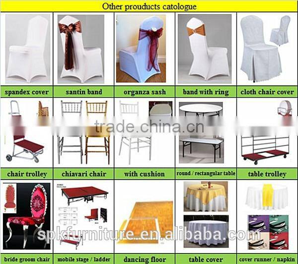 Steel banquet chairs for 500-1000people China wedding tent