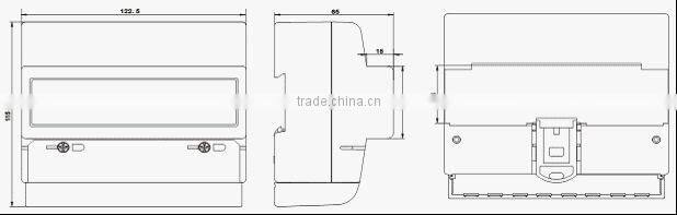 Three Phase Multi-functional Electricity Power Meter
