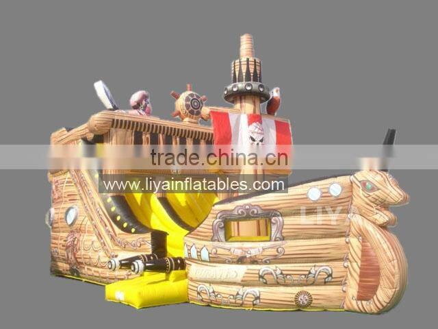 China manufacturer latest inflatable pirate ship