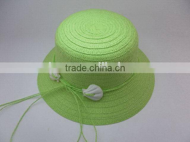 Practical Best Choice lady rivet band straw cap