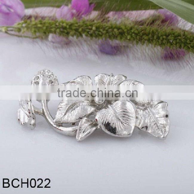 2012 Ningbo Bangjin Brooch Clips With Flower