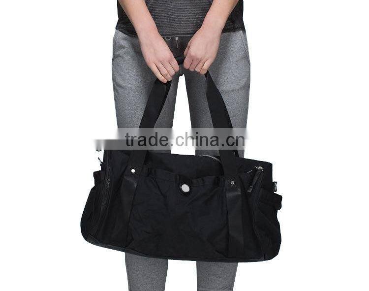 Wholesale Tote Shoulder Black Yoga Mat Bag