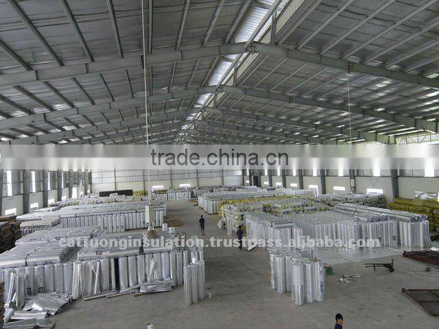 Aluminum Foil fireproof foam Insulation for construction