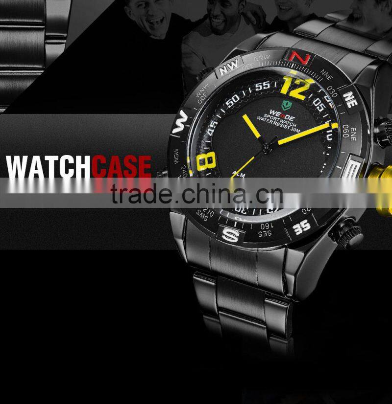 WEIDE japan movt quartz watches unique luxury watches brand diver watches wh2310