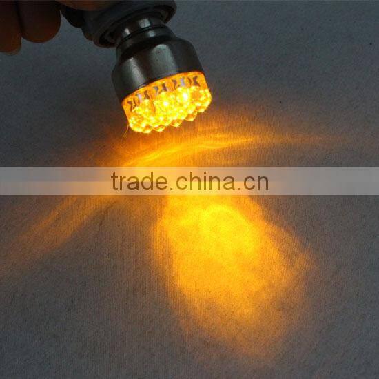 1156/BA15S/G18 5008 19 LED Car Indicator Bulb Tail Backup Light Lamp Amber