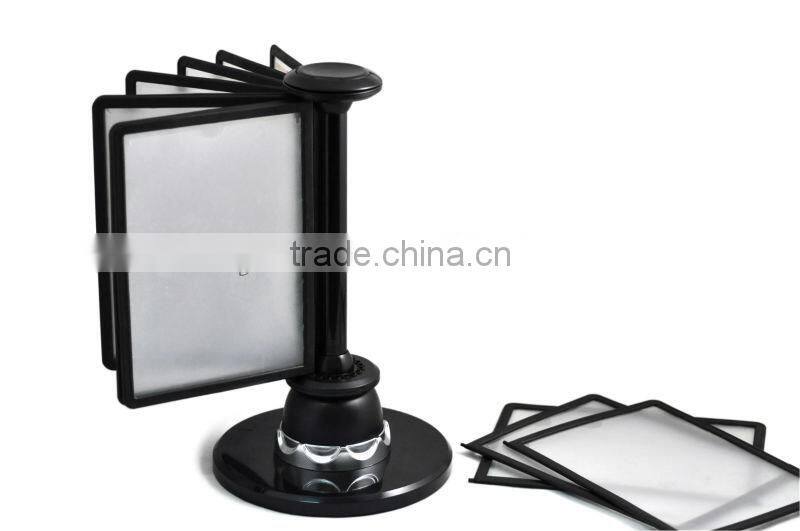 Made in china alibaba supplier desktop display rack floor stand plastic floor base