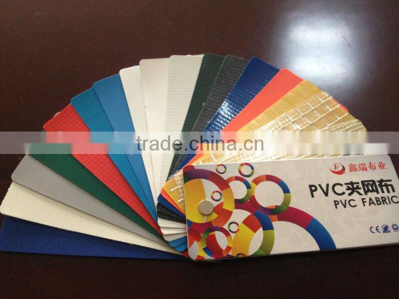 PVC transparent mesh fabric for bag