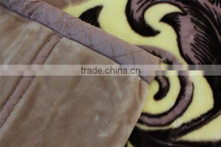 Printed Polyester Raschel Blanket