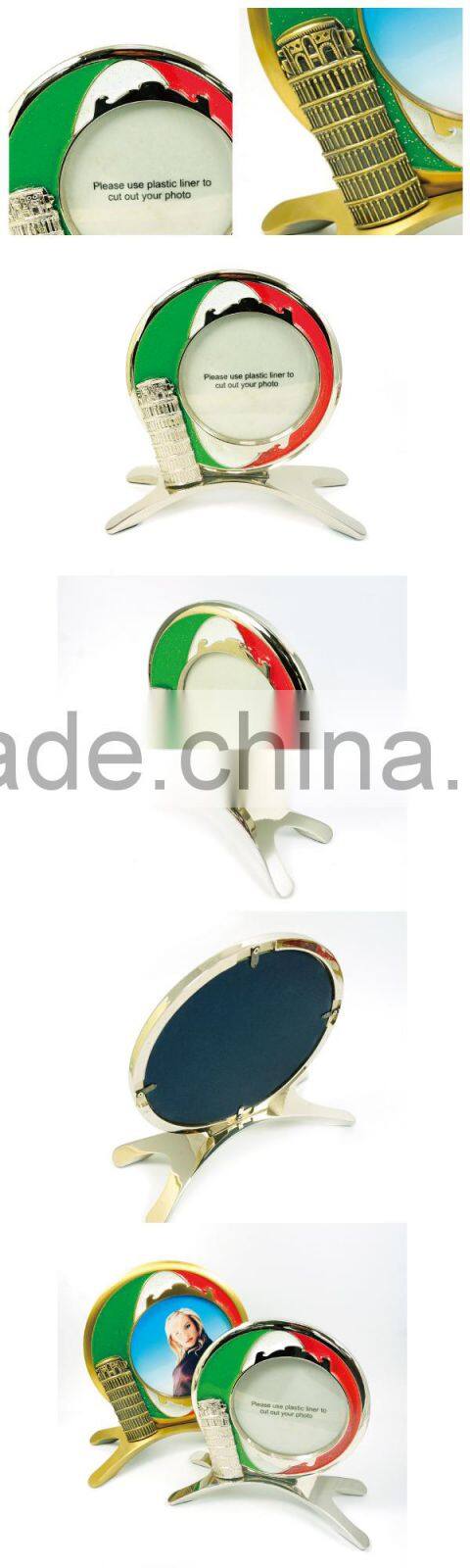 Custom Special Leaning Tower of Pisa Photo Frame for souvenir shop