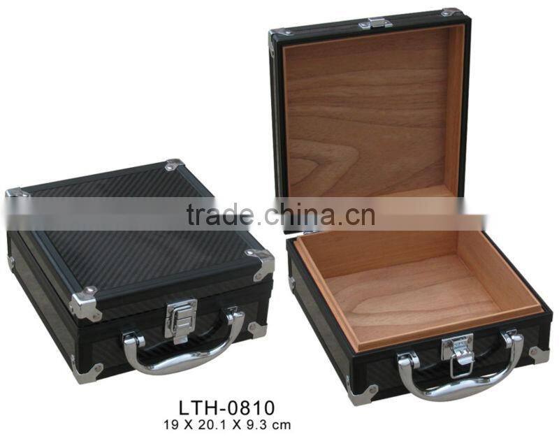 Fashion design Superior quality cigar humidor box,small cigar packaging box