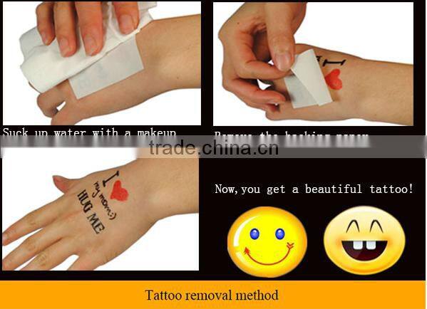 Cute Face tattoo sticker with Non-toxic ink for Kids