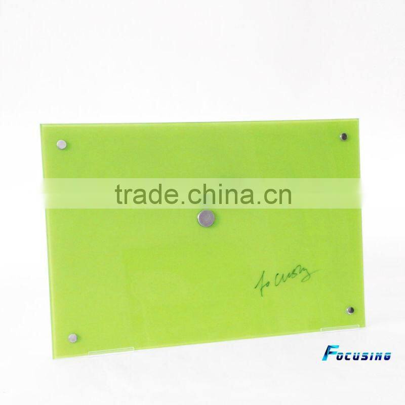 60x90cm mounting wall magnetic glass whiteboard