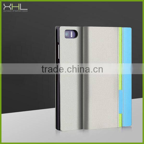 Flip wallet leather case for Alcatel one touch pop c7, for Alcatel card slot case cover