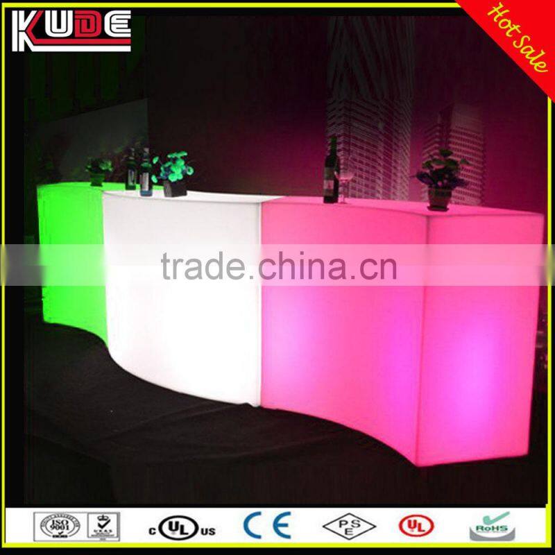 used commercial bar sale/Illuminated led Bar Counter