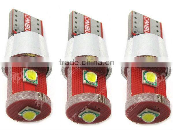Error Free Canbus 501 High Power 5W LED Sidelight White Bulbs Xenon T10 W5W 194
