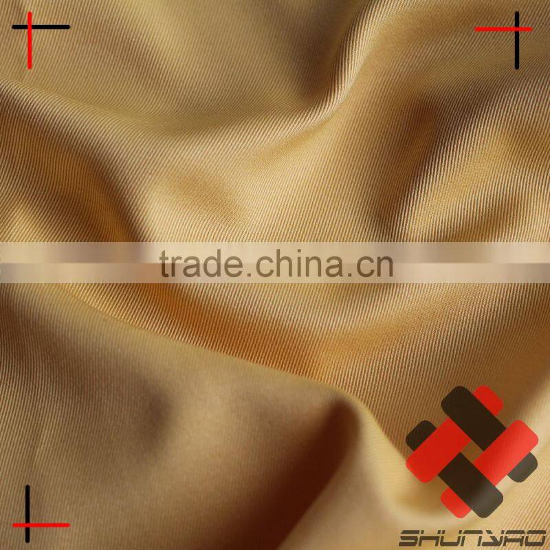 T400 3/3 Twill mechanical stretch fabric without Polyurethane spandex for parka jacket