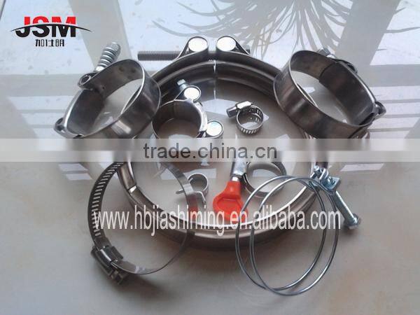 T-bolt heavy duty hose clamp
