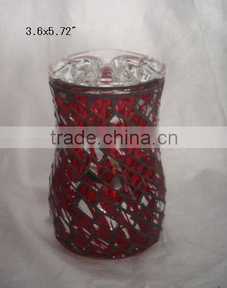 mosaic glass bathroom sets