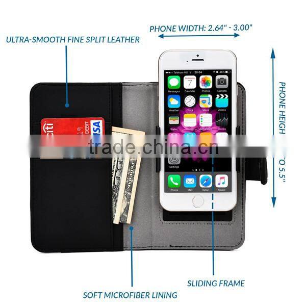 C&T Slider Flip case leather wallet Accessories cover for Samsung Galaxy Note 7