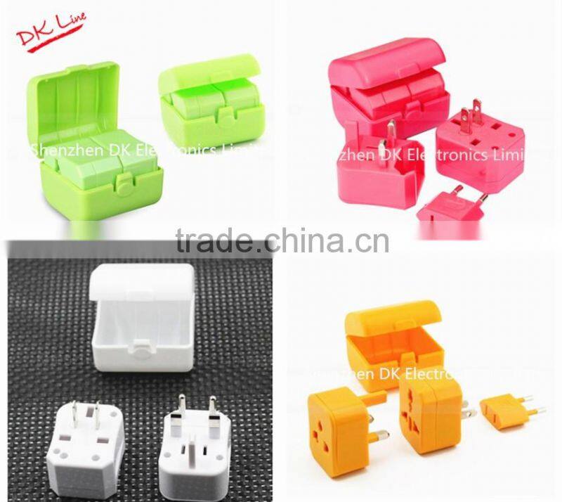 Multifunctional travel adaptor with conversion plug