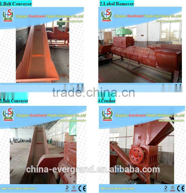 pet bottle crushing plant