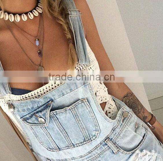 Fashion Necklaces Women Jewelry 2016 Suede Braided Black Rope Sea Shell Pendants Beachwear Choker Necklaces For Summer