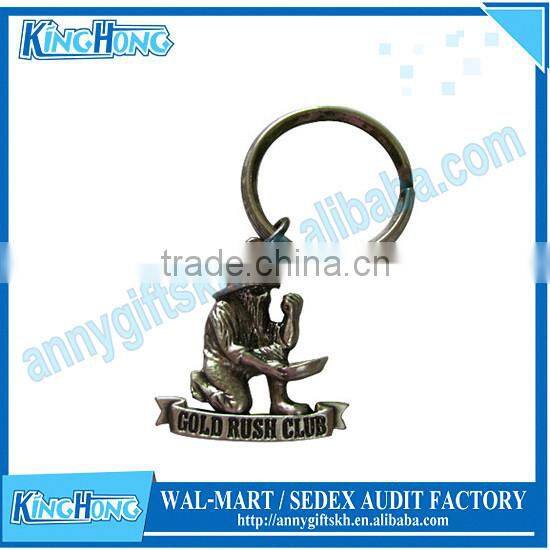 The newest style alphabet antique coin keychain