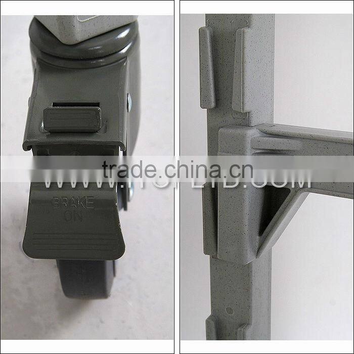 HOT SELL commercial shelving with wheels