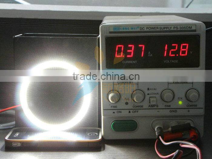 72mm 6.9W high power 3014 SMD led auto angel eyes light for all car 7000K ultra bright 72mm led angel eyes led halo light