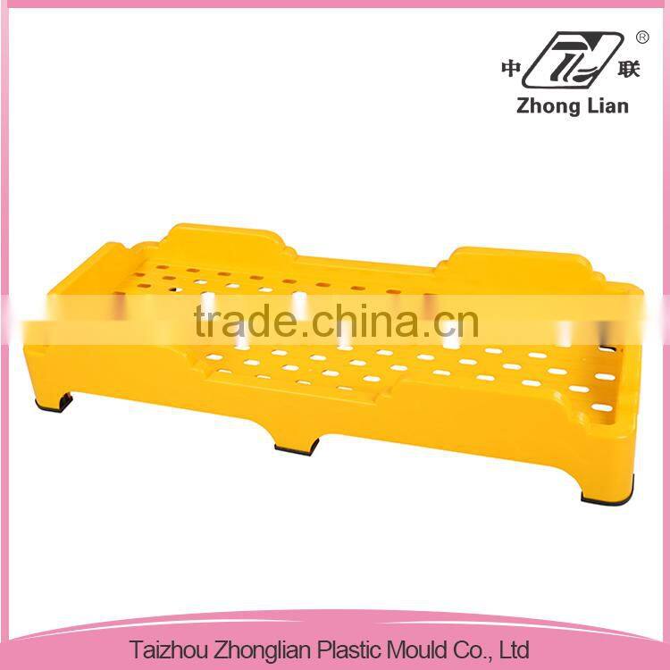 CE-passed Nursery beds kids China kindergarten school cheap colorful 100% new PP plastic sleeping stackable bed children