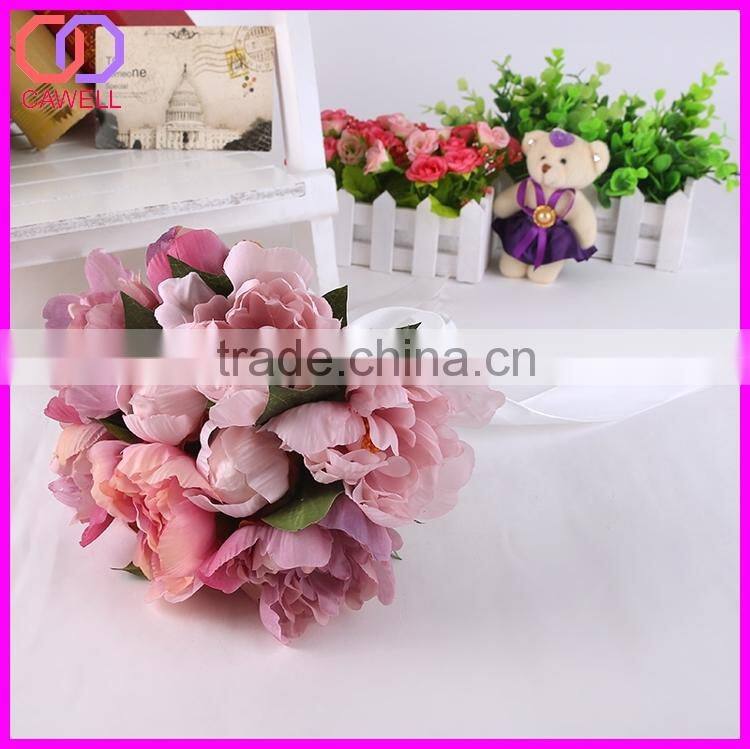 wedding flower heads mini silk rose bouquet very Charming