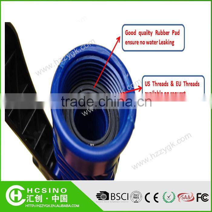 China High Pressure 7 Pattern Expandable Garden Hose Plastic Spray Gun/ Spray Nozzle / Water Jet