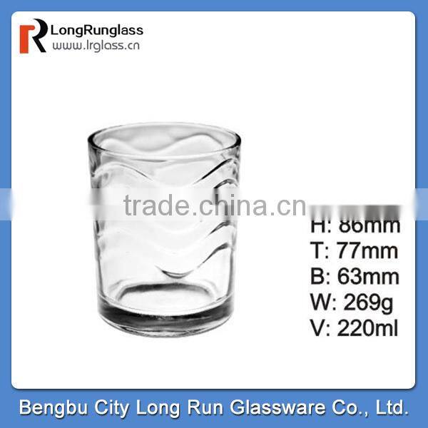 LongRun 155ml hot sale glassware&drinking glass cup China factory supply