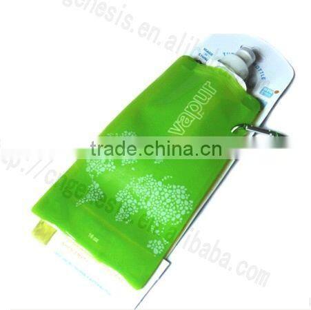 2016 innovative foldable trigger spray bottle with clip