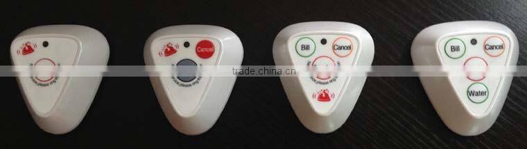 Emergency medical corded wrist watch mini nursery pager