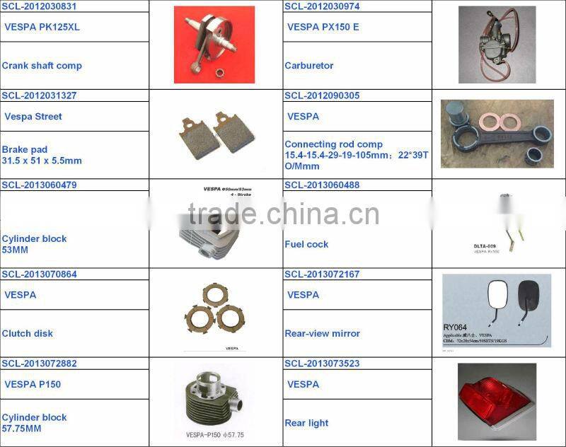 SCL-2013090071 VESPA Motorcycle Parts Motorcycle led tail lights