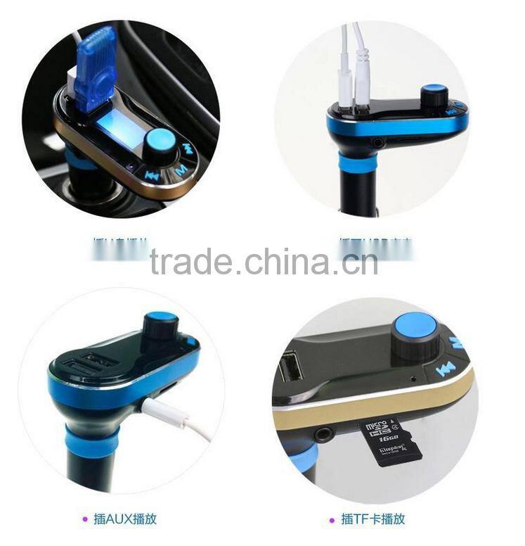 2016 new coming bluetooth car fm transmitter, fm broadcast transmitter for sale