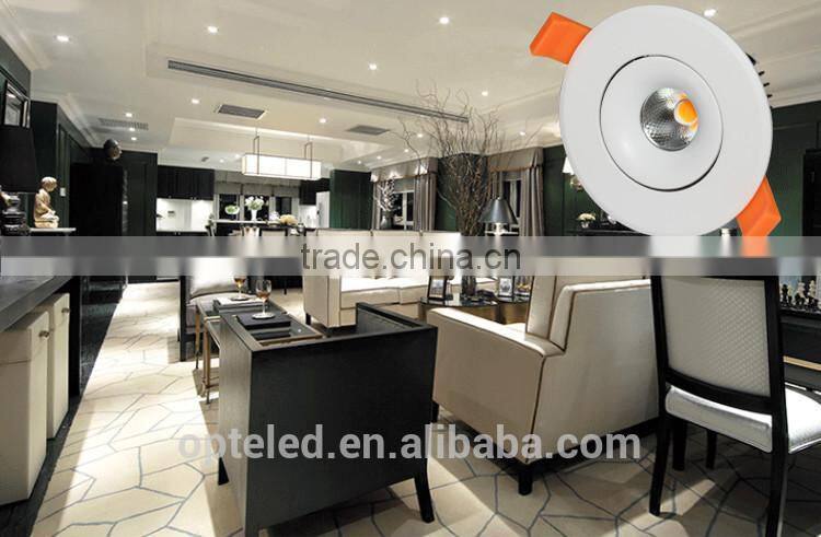 3.5 inch 15watt 16w 18 watts cob led downlight 3000K 4000K 5000k 6000K