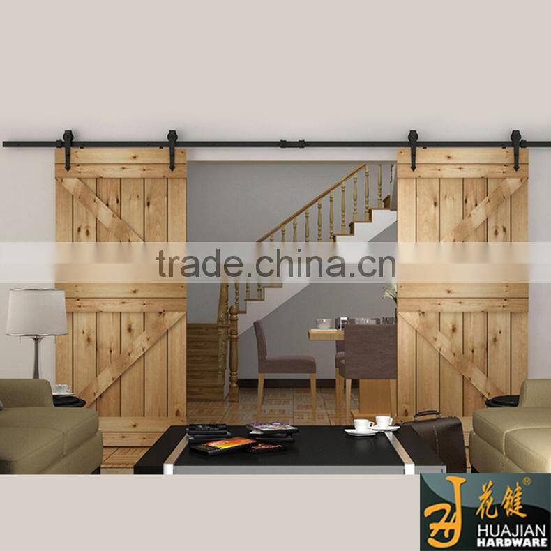 Balcony Sliding Glass or wooden frame Barn Doors Design