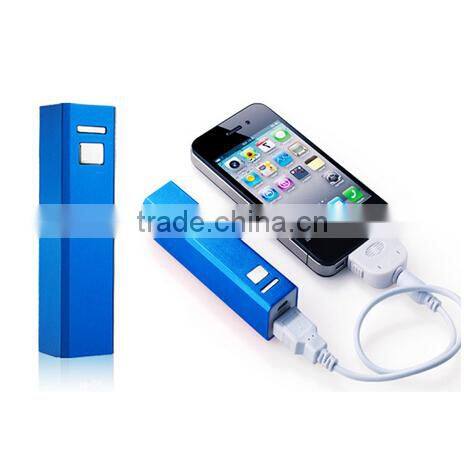 lipstick power bank backup battery cheap powerbank 2600mAh