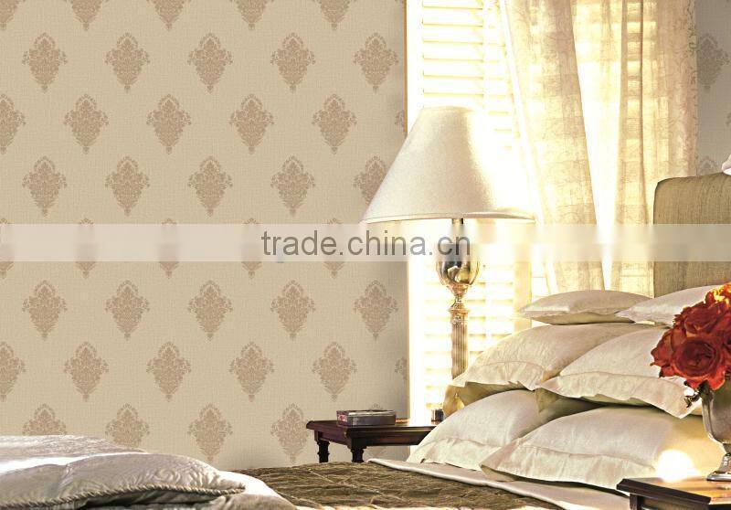 fashion wallpaper plastic walls paper in china
