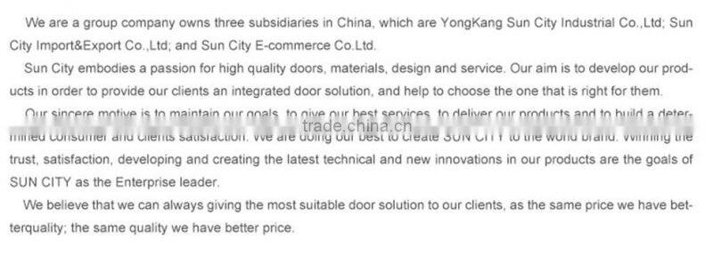 SC-S032 China commercial single steel doors