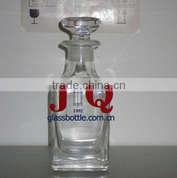 Mini crystal glass decanter set 145 ml